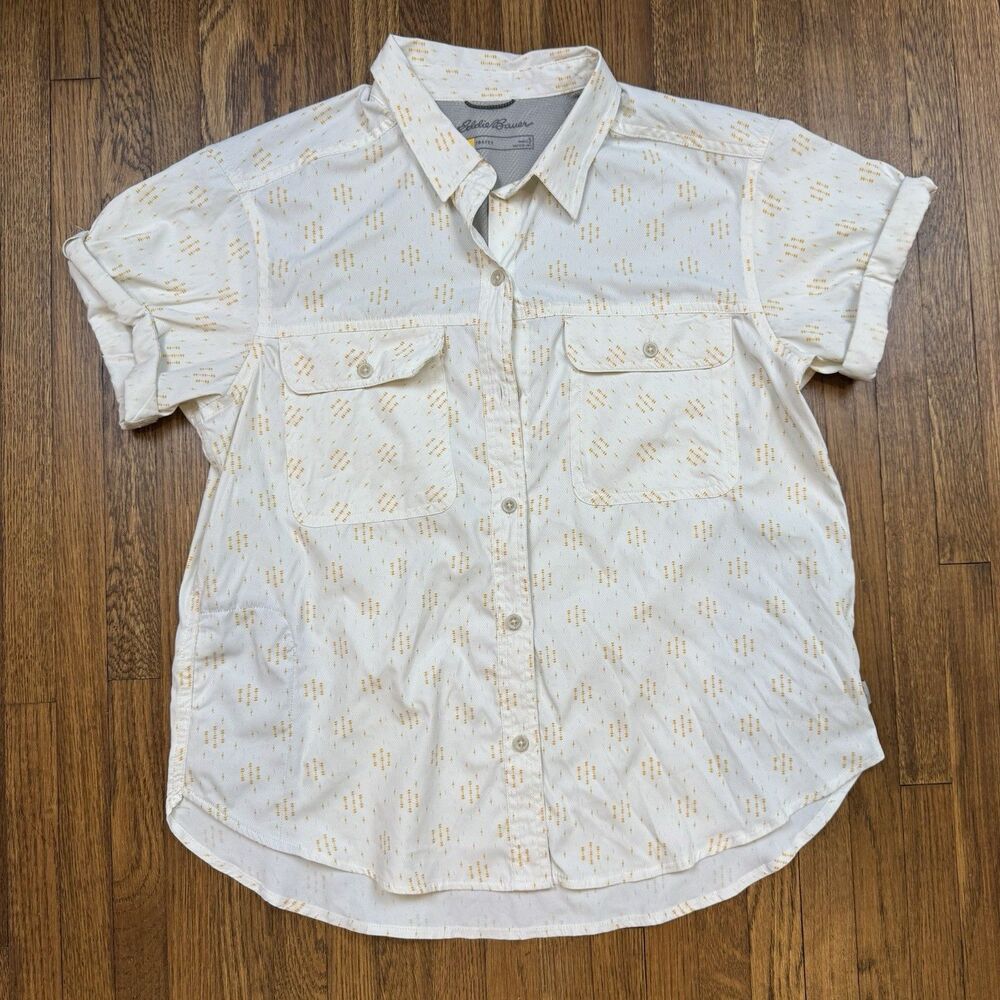 Eddie Bauer Travex Women’s Small button up shirt